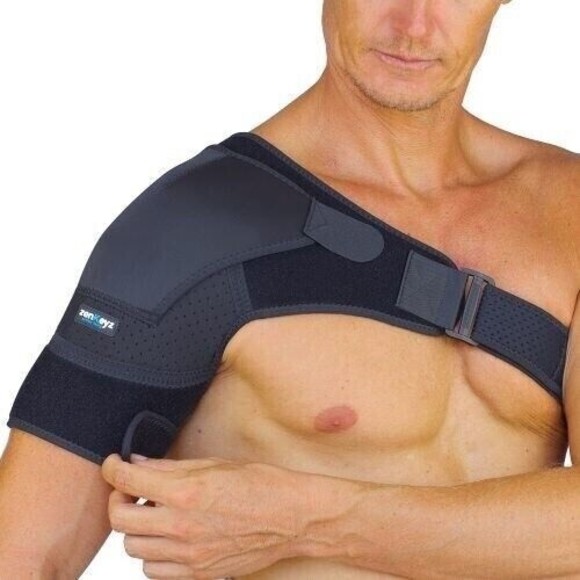 ZenKeyz  Active Living - Unisex Shoulder Brace - Black Color - Size Larg… - Picture 1 of 4